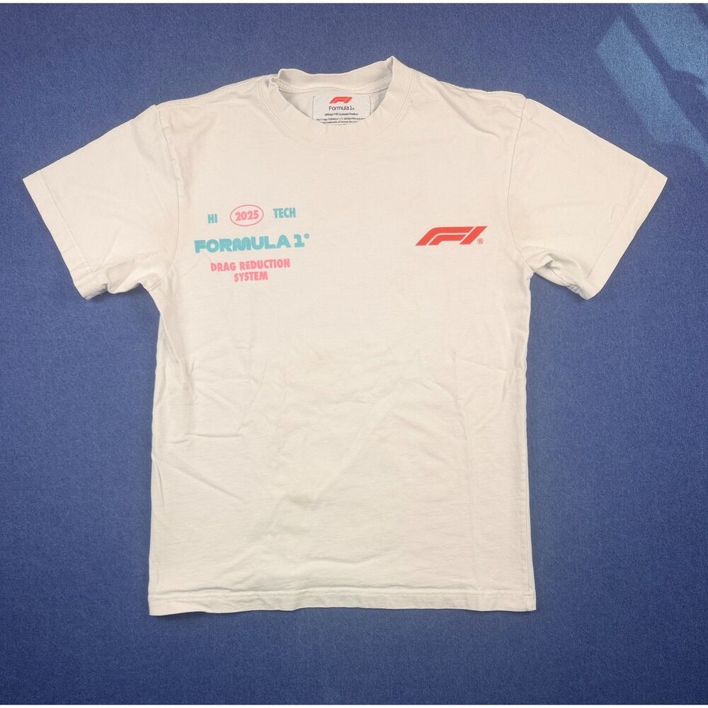 PacSun Formula 1 F1 2025 Drag Reduction System Graphic T-Shirt Small